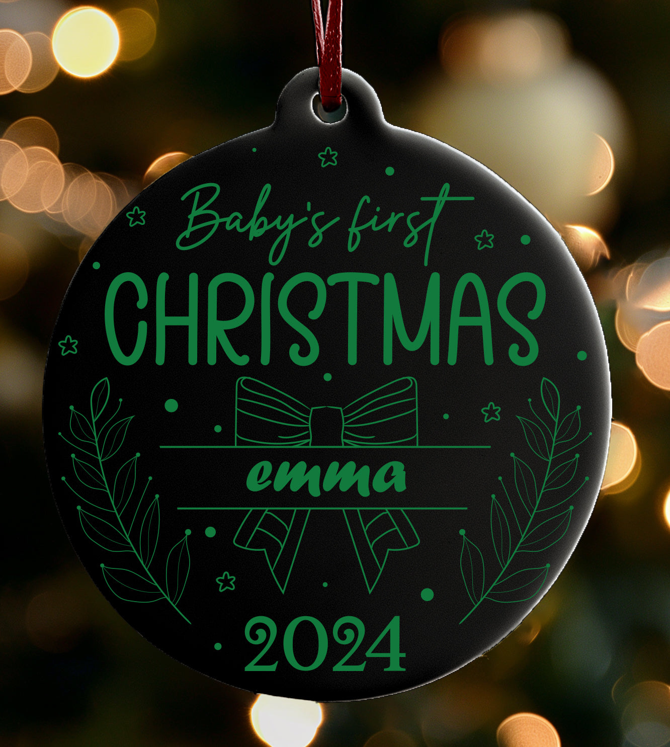 Personalised Christmas Baubles