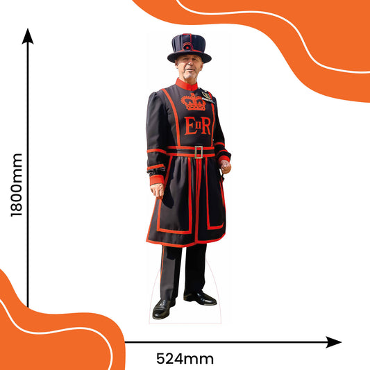Beefeater Guard Life Size Cardboard Cutout