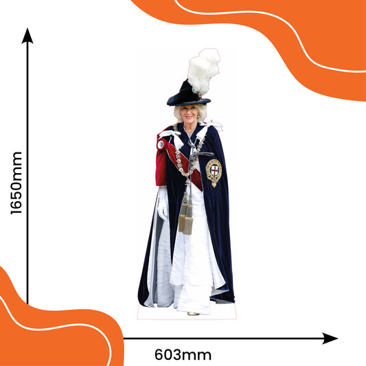 Camilla Queen Consort Life Size Cardboard Cutout