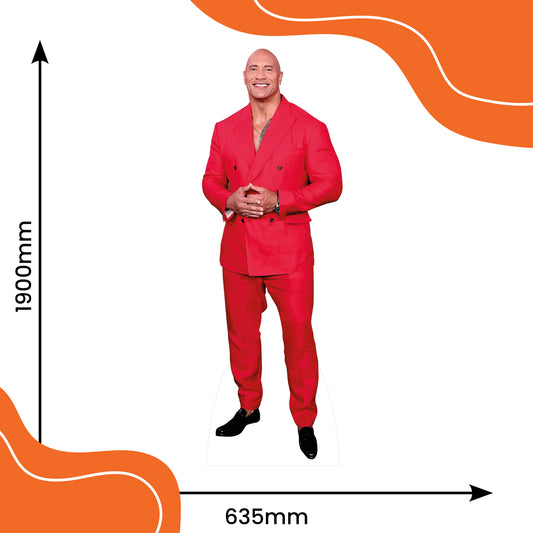 Dwayne Johnson Life Size Cardboard Cutout