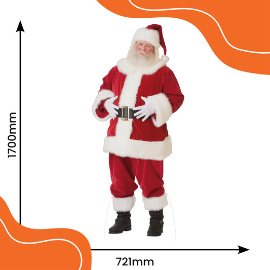 Santa Claus Life Size Cardboard Cutout