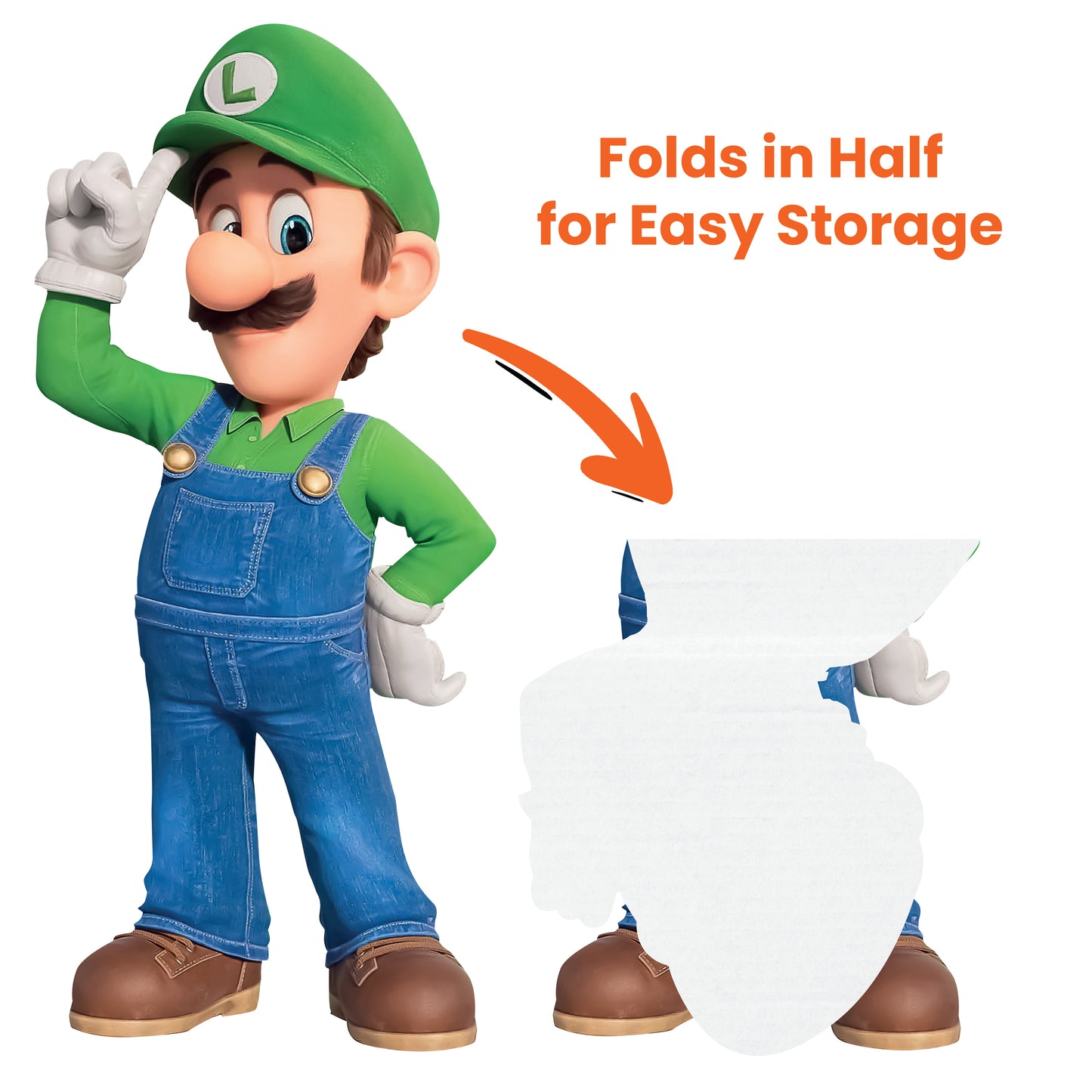 Luigi Cardboard Cutout