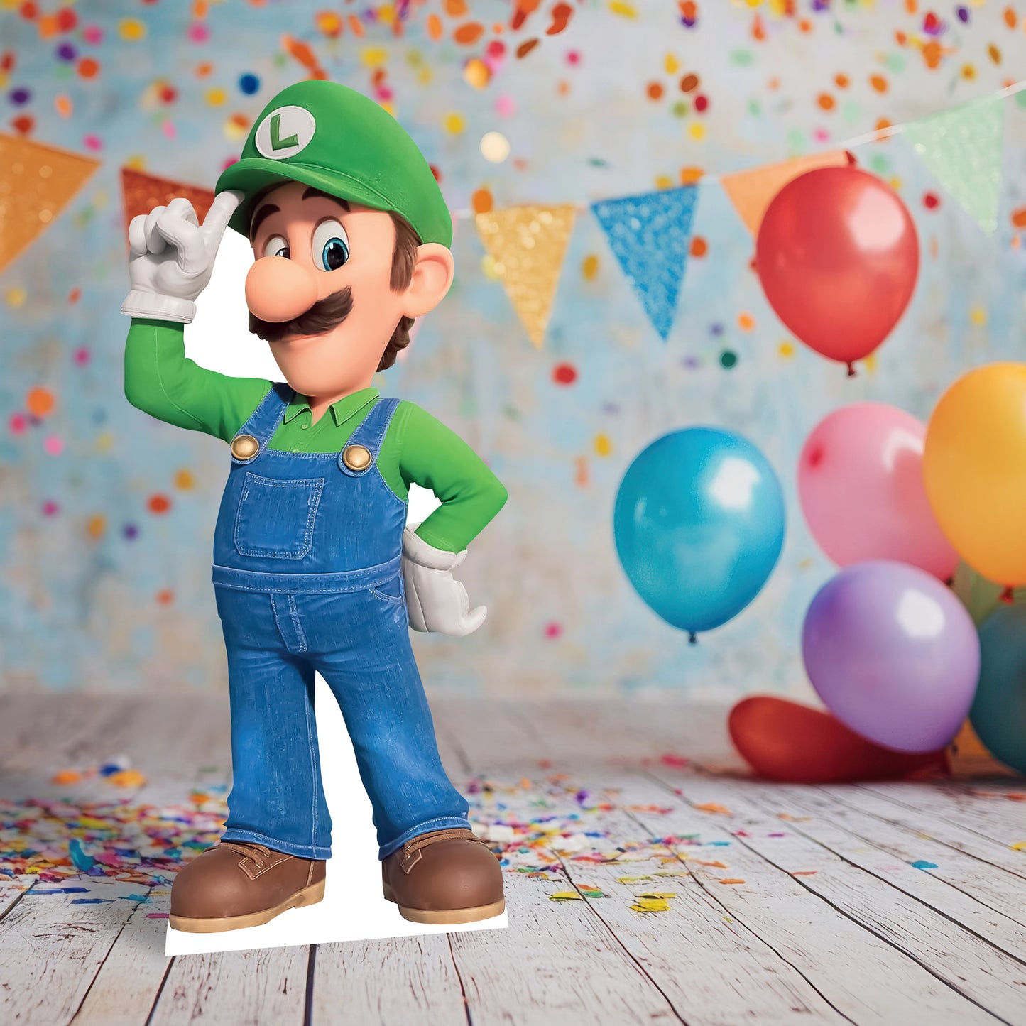 Luigi Cardboard Cutout