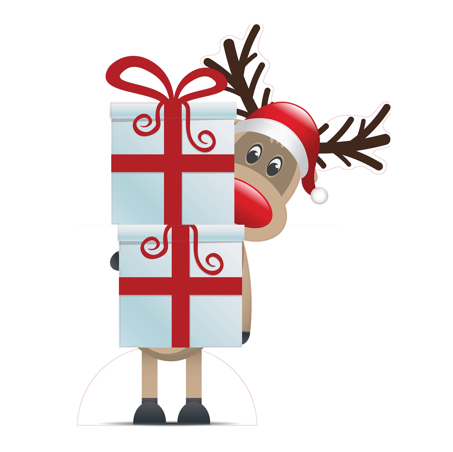 Reindeer Cardboard Cutout