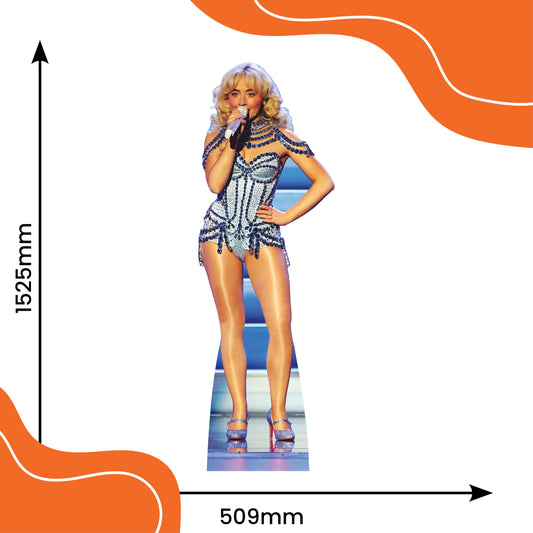 Sabrina Carpenter Lifesize Cardboard Cutout