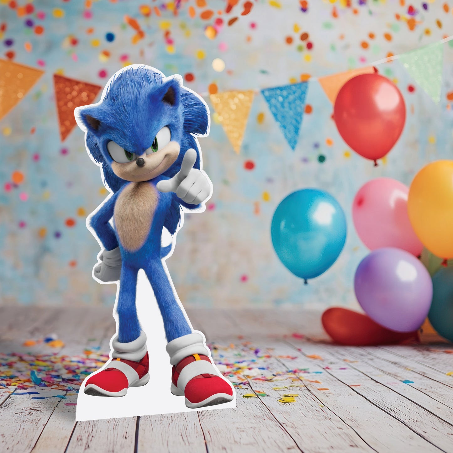 Sonic the Hedgehog Live Action Lifesize Cardboard Cutout