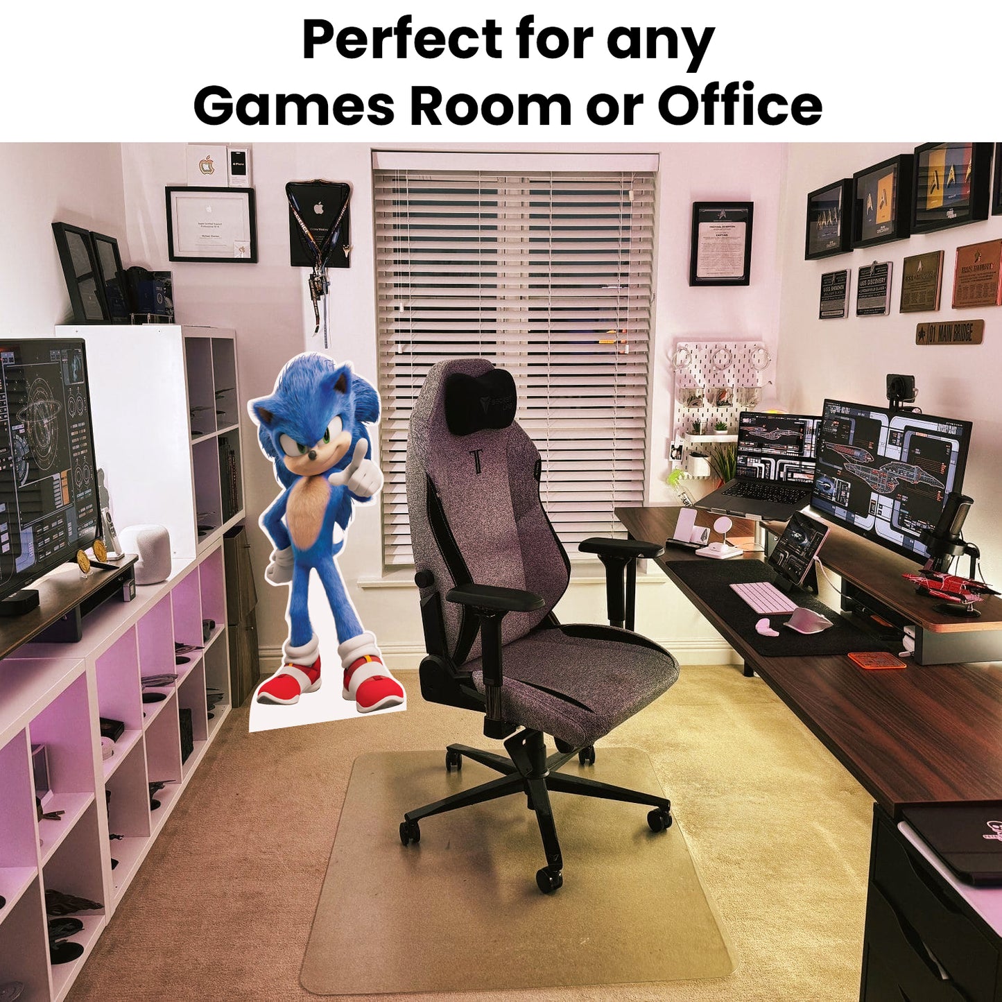 Sonic the Hedgehog Live Action Lifesize Cardboard Cutout