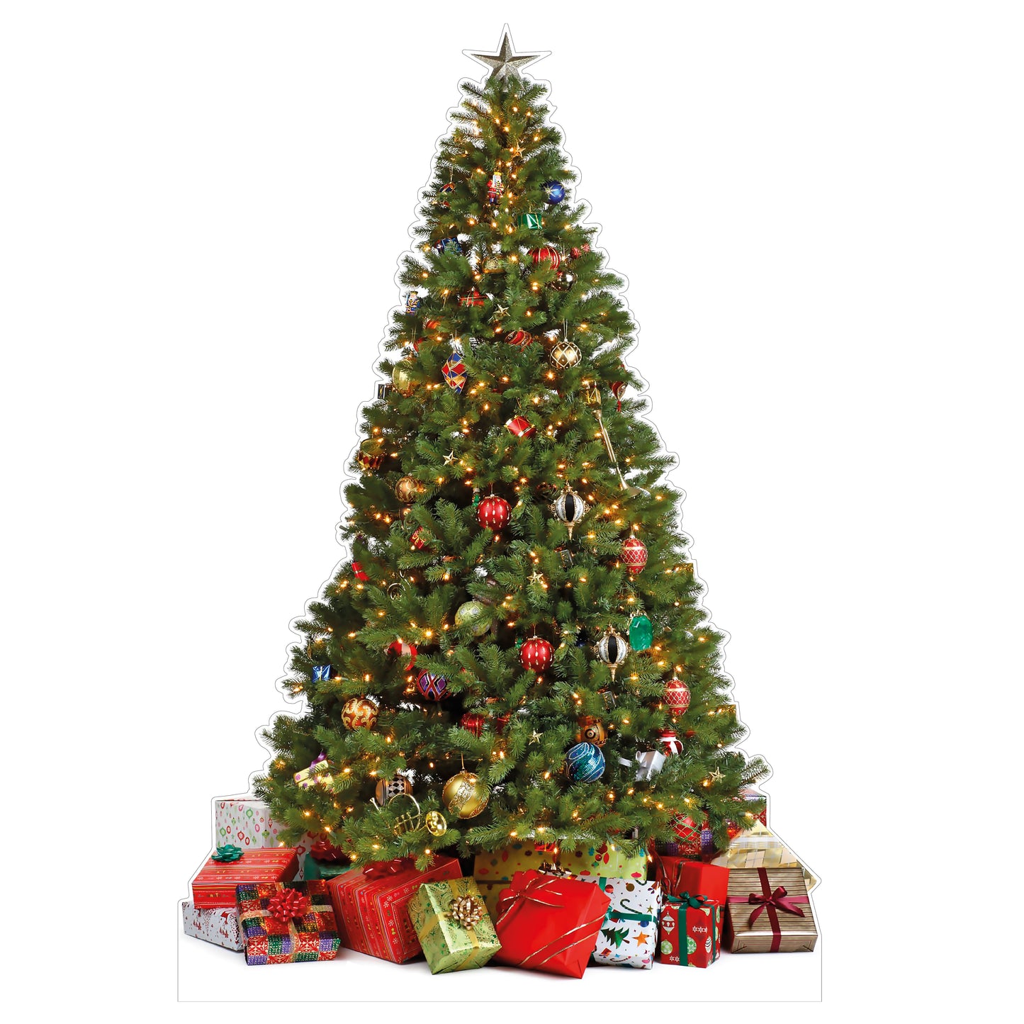 Christmas Tree Cardboard Cutout