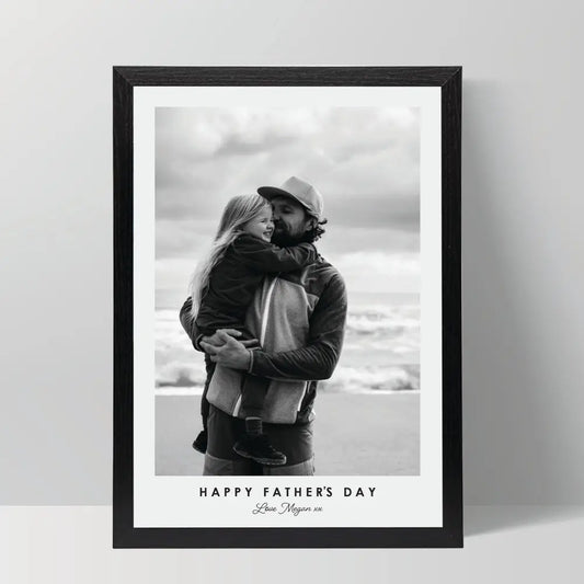 Personalised Father’s Day Photo Print with Quote