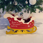 Personalised Christmas Santa Sleigh Gift Box & Stocking Alternative