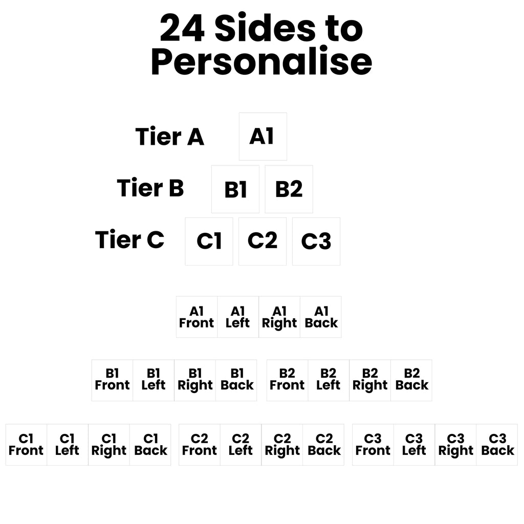 Personalised Stackable Birthday Boxes