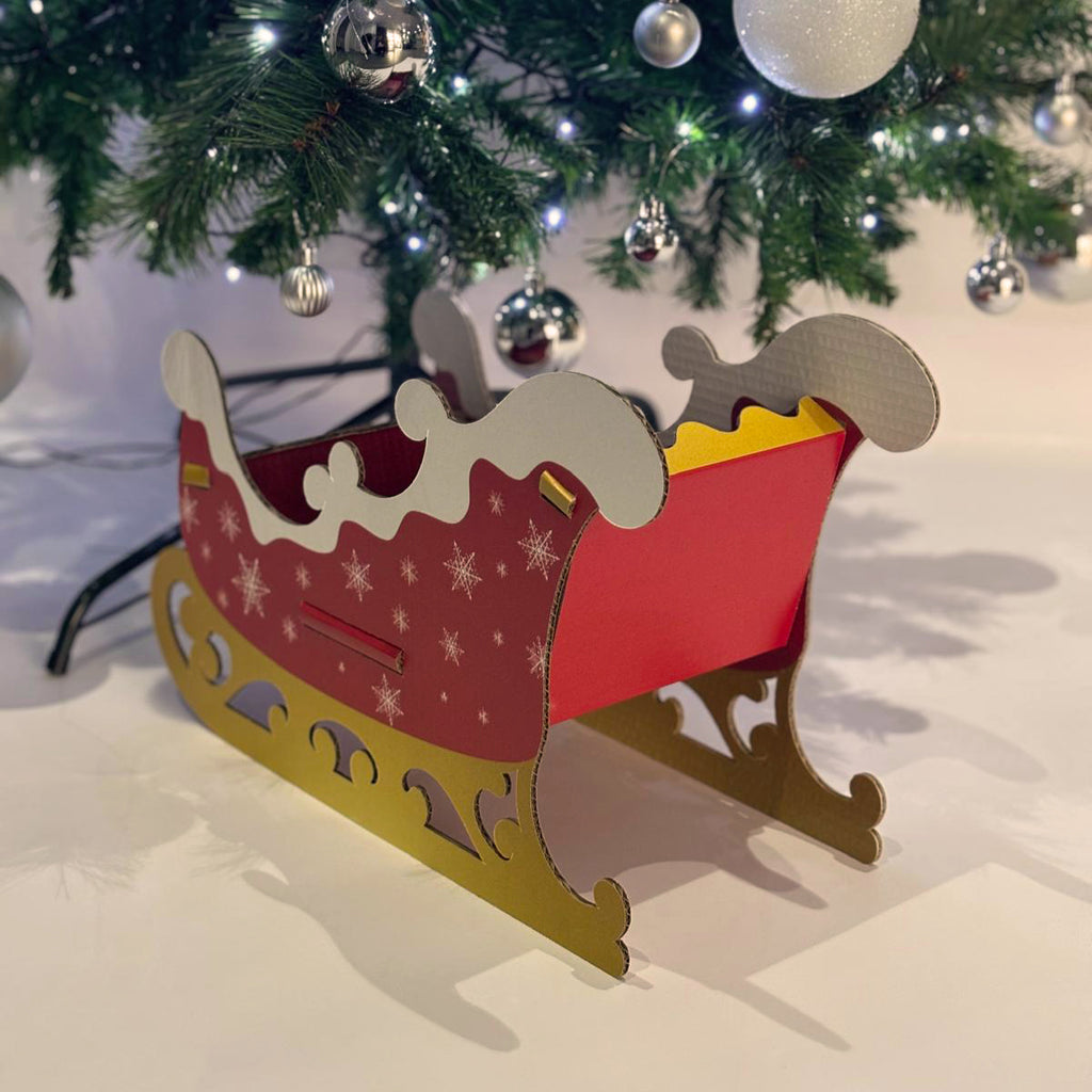 Personalised Christmas Santa Sleigh Gift Box & Stocking Alternative