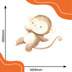 Monkey Cardboard Cutout