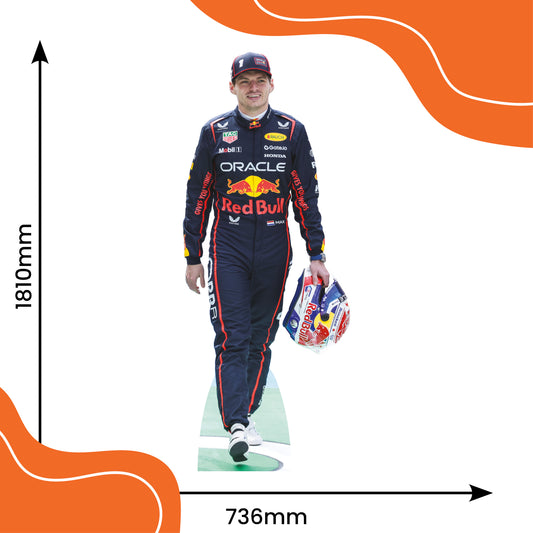 Max Verstappen Cardboard Cutout