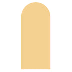 Custard cream arched backdrop sailboard