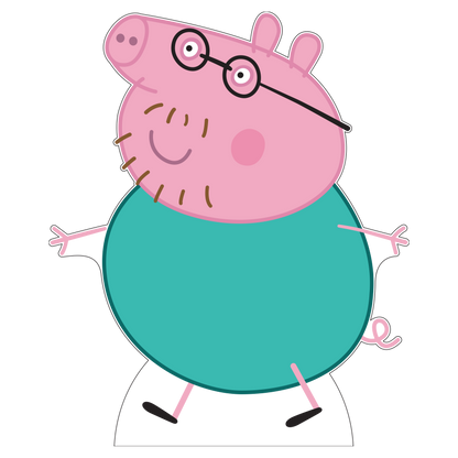 Peppa Pig Daddy Pig Cardboard Cutout