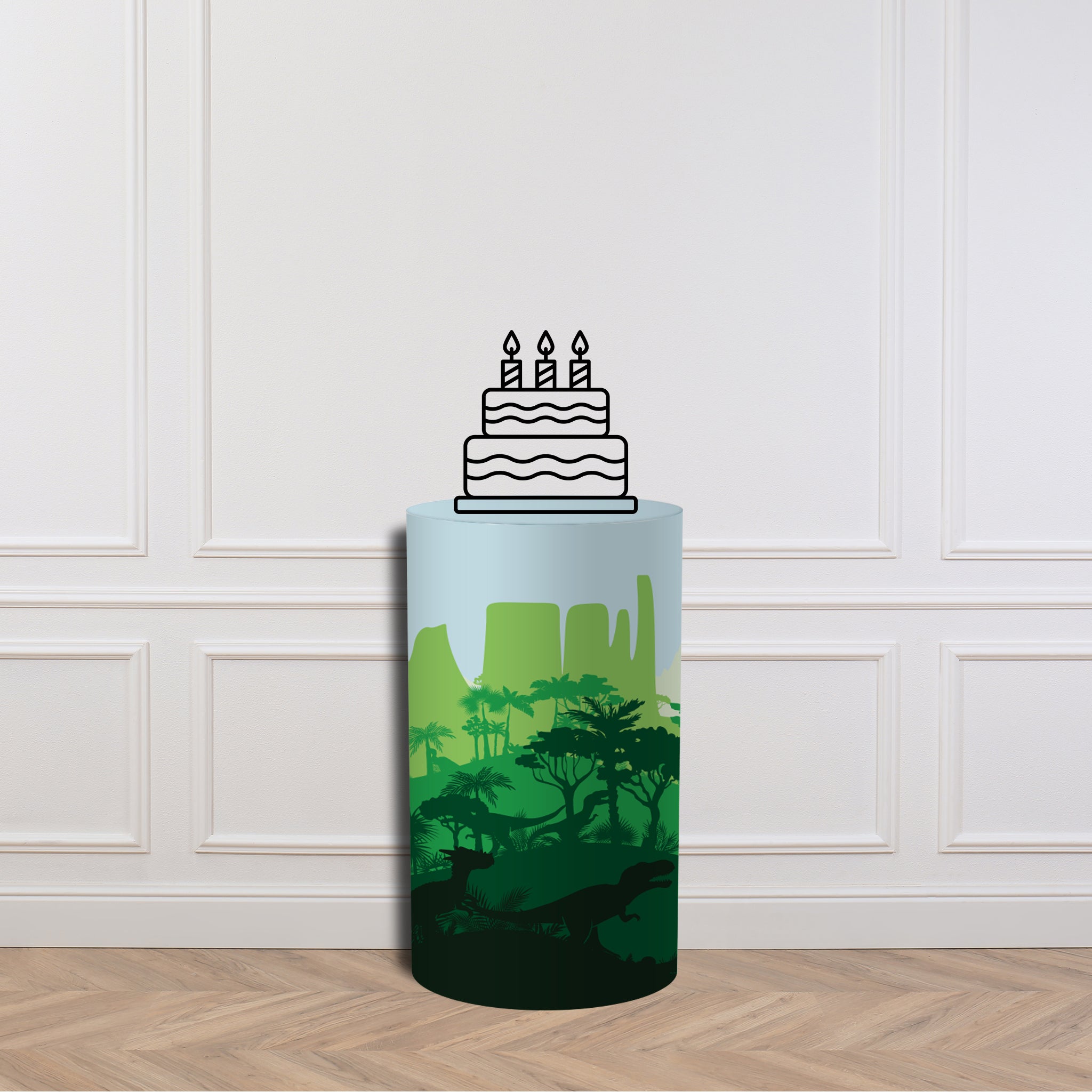 Jurassic Dinosaur Cake Stand Plinth