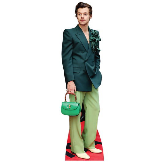 Harry Styles Green Suit Lifesize Cardboard Cutout