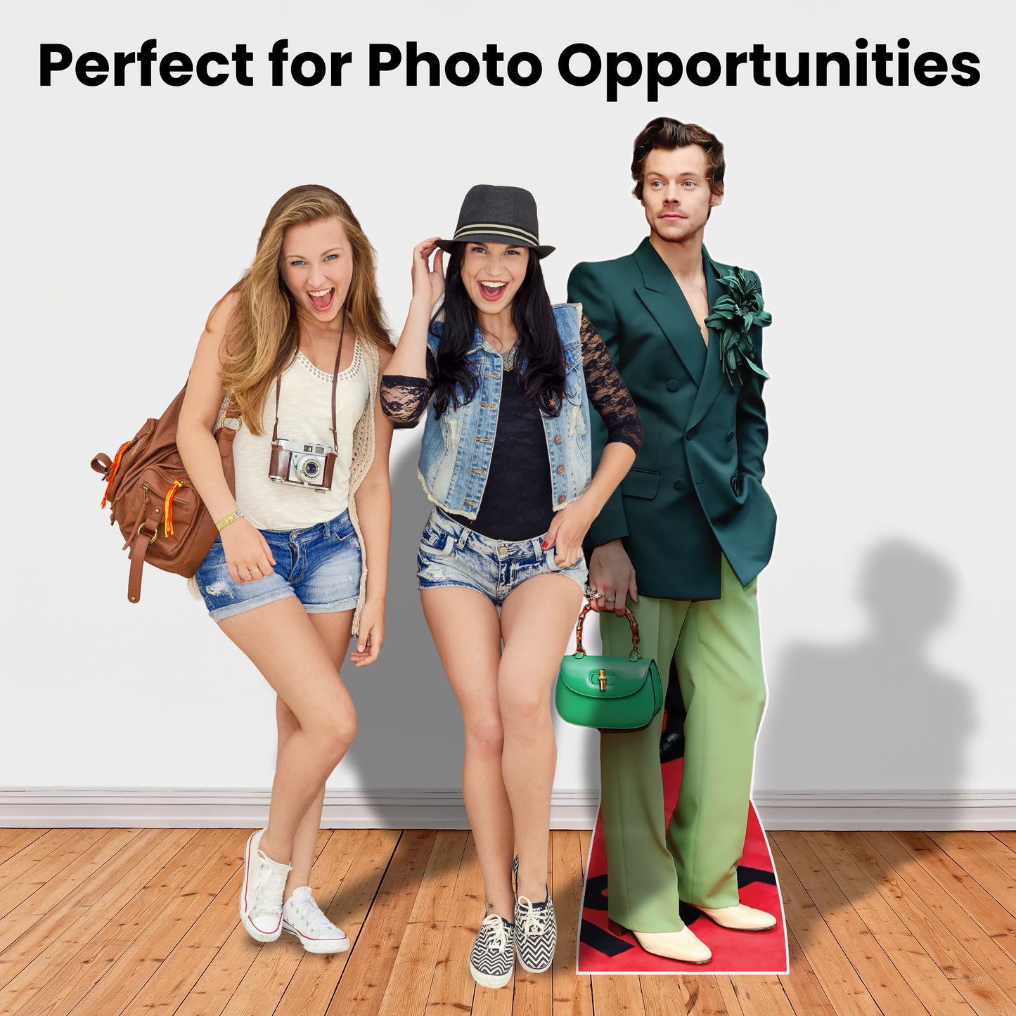Harry Styles Green Suit Lifesize Cardboard Cutout