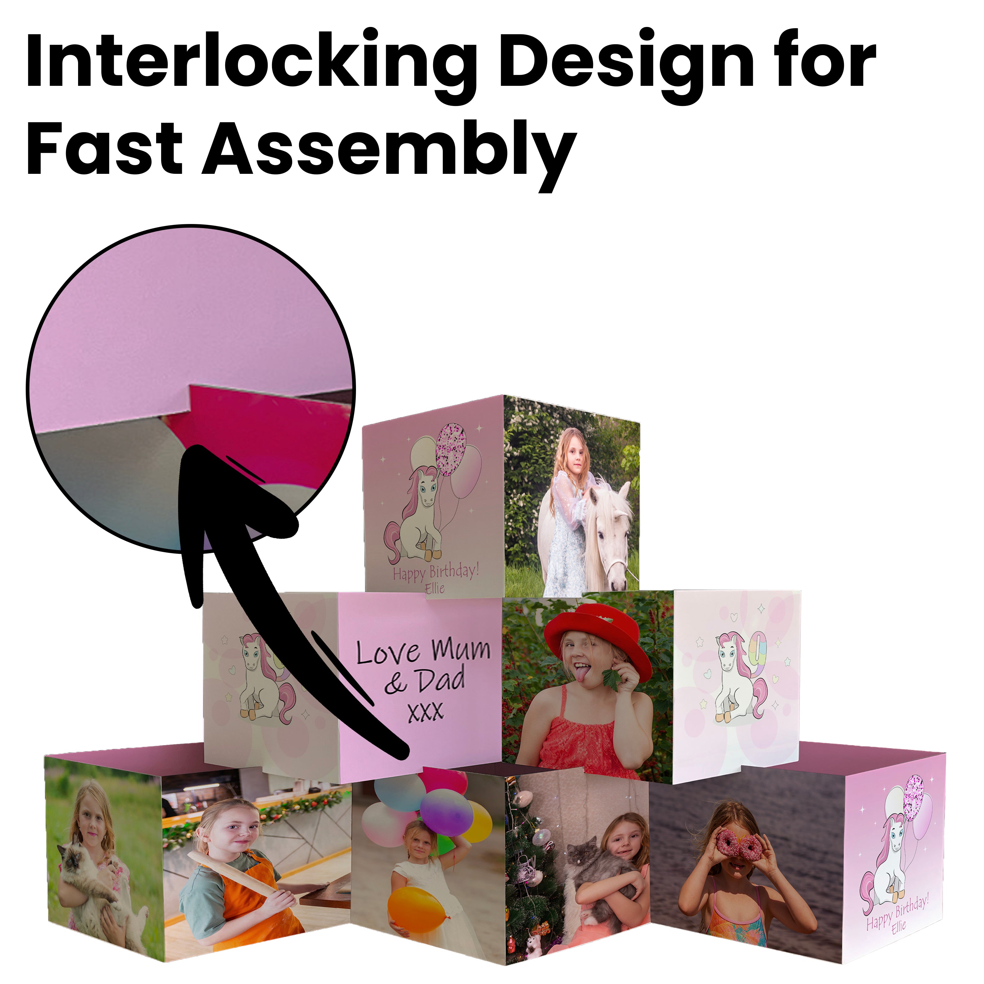 Personalised Stackable Birthday Boxes