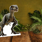 Large Raptor Dinosaur Cardboard Cutout