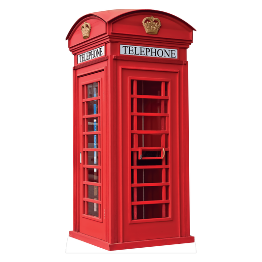 London Red Telephone Cardboard Cutout