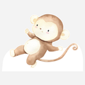 Monkey Cardboard Cutout