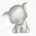 Elephant Cardboard Cutout