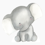 Elephant Cardboard Cutout