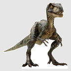 Large Raptor Dinosaur Cardboard Cutout
