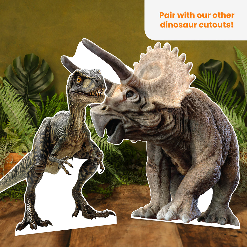 Large Triceratops Dinosaur Cardboard Cutout