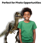 Large Raptor Dinosaur Cardboard Cutout