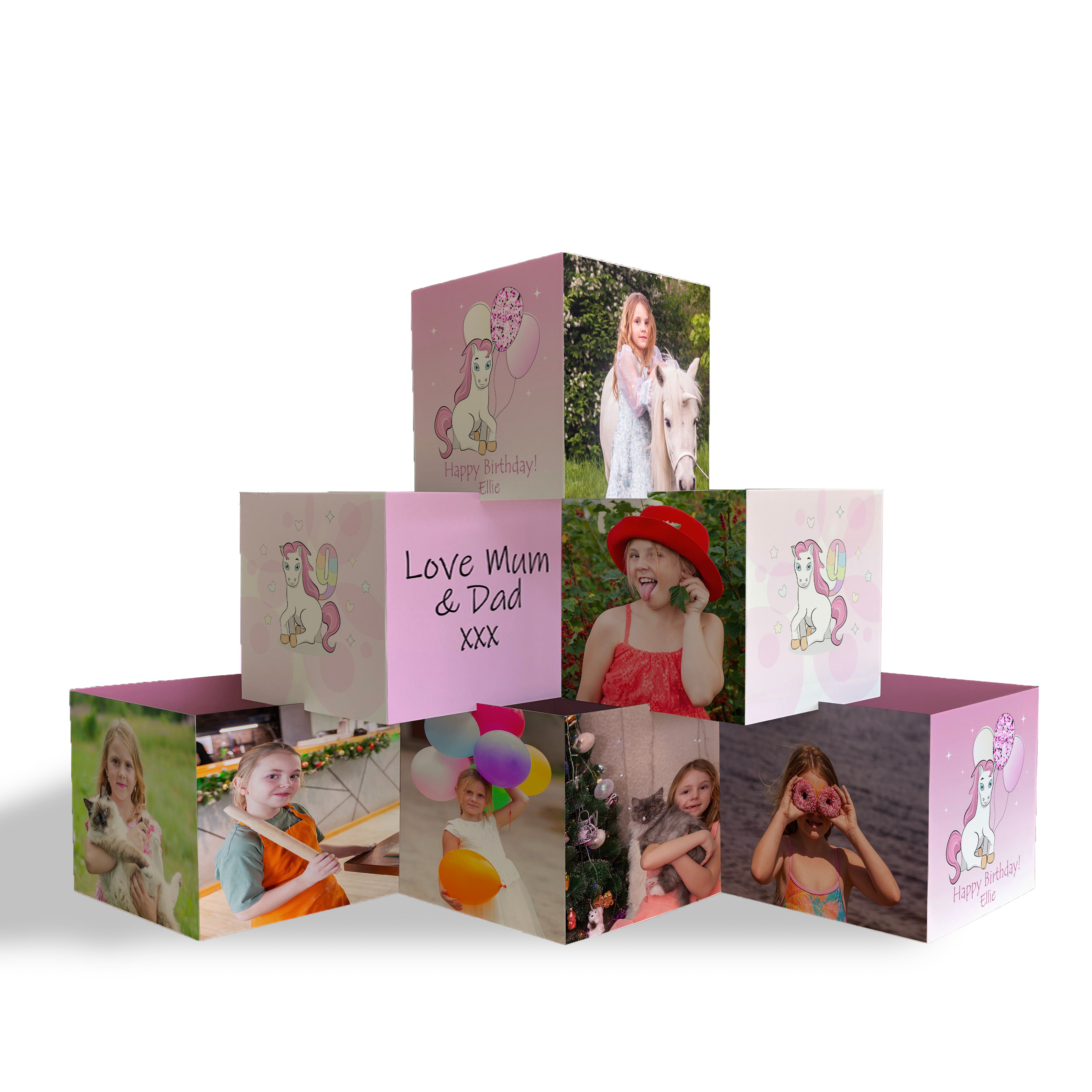 Personalised Stackable Birthday Boxes