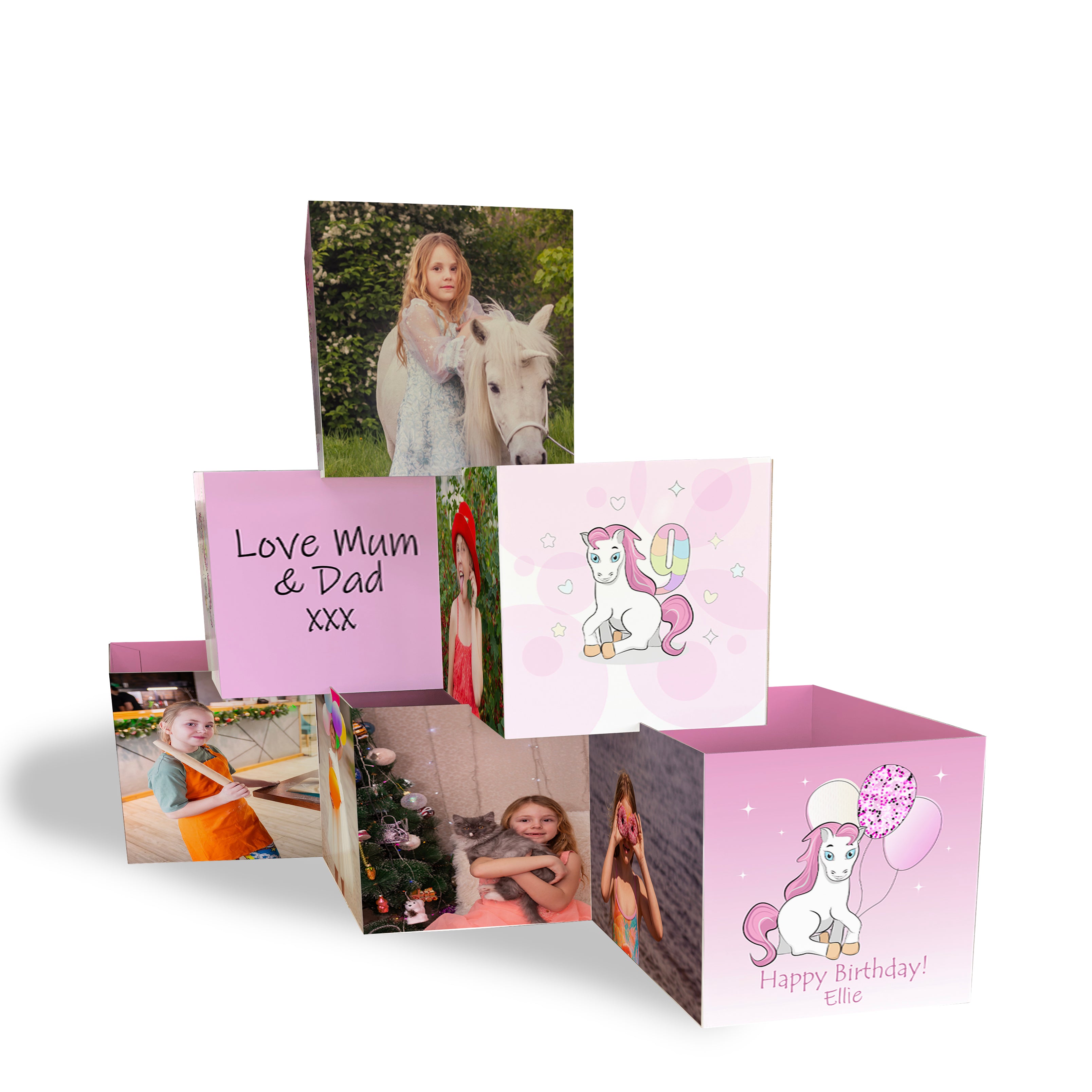 Personalised Stackable Birthday Boxes