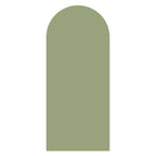 Sage green arched backdrop sailboard