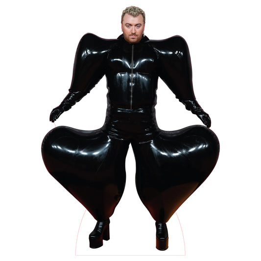 Sam Smith, Black Heart Suit Cardboard Cutout