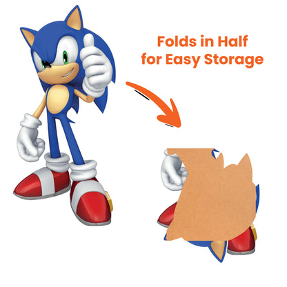 Sonic the Hedgehog Cardboard Cutout
