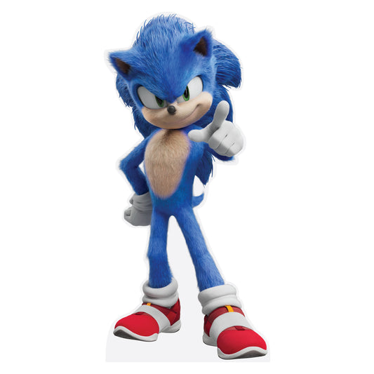 Sonic the Hedgehog Live Action Lifesize Cardboard Cutout