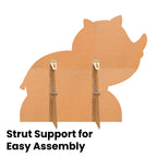 Rhino Cardboard Cutout