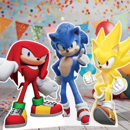 Super Sonic the Hedgehog Lifesize Cardboard Cutout