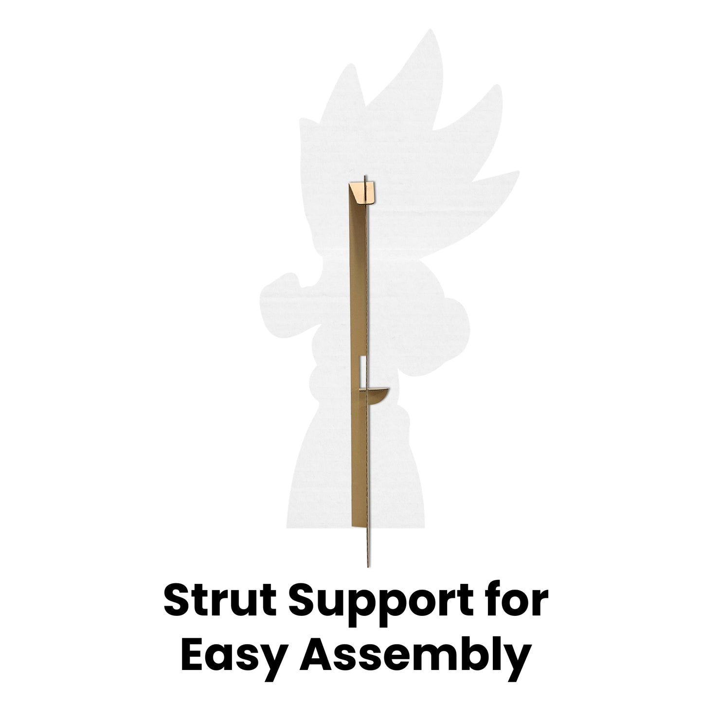 Super Sonic the Hedgehog Lifesize Cardboard Cutout
