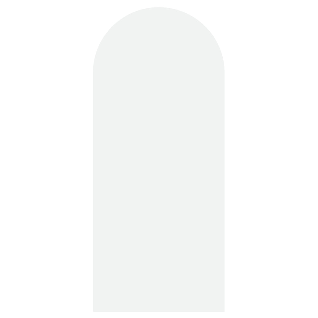 White arched backdrop sailboard