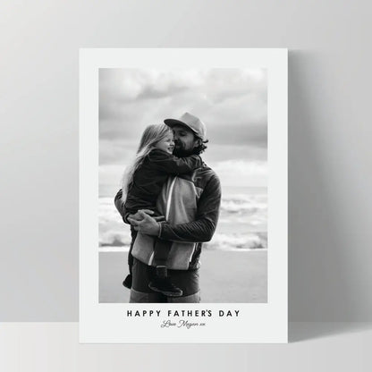 Personalised Father’s Day Photo Print with Quote