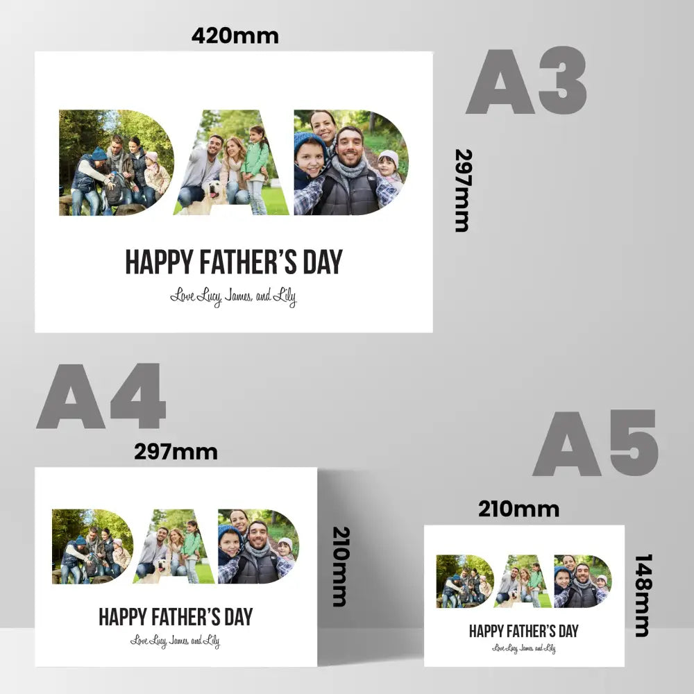 Personalised Father’s Day Print