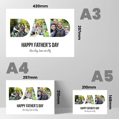 Personalised Father’s Day Print