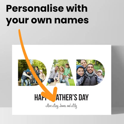 Personalised Father’s Day Print