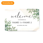 Personalised Large Foamex Wedding Welcome Sign for Reception and House Décor